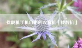找靓机手机自带的收音机「找靓机」