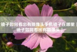 镜子如何看出有摄像头手机镜子在哪里「镜子如何看出有摄像头」