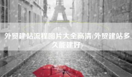 外贸建站流程图片大全高清(外贸建站多久能建好)
