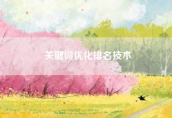 关键词优化排名技术