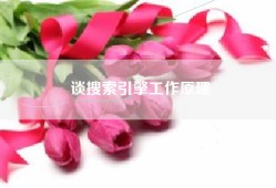 谈搜索引擎工作原理