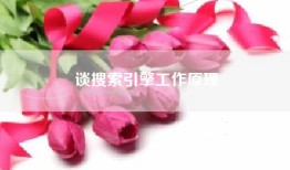 谈搜索引擎工作原理