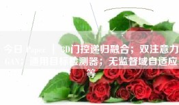 今日 Paper ｜ 3D门控递归融合；双注意力GAN；通用目标检测器；无监督域自适应等