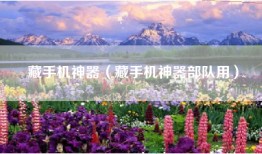 藏手机神器（藏手机神器部队用）