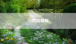 h5网站模板