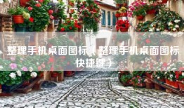 整理手机桌面图标（整理手机桌面图标快捷键）