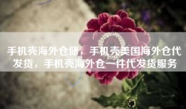 手机壳海外仓储，手机壳美国海外仓代发货，手机壳海外仓一件代发货服务