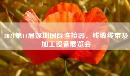 2021第11届深圳国际连接器、线缆线束及加工设备展览会