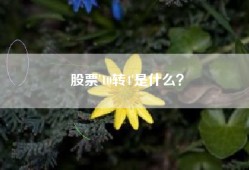 股票'10转4'是什么？