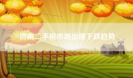 济南二手房市场出现下跌趋势