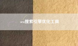 seo搜索引擎优化工具