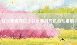 红米手机死机（红米手机死机自动重启）