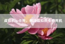 虚拟机ios卡死，解决虚拟机卡顿死机