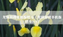 龙珠游戏手机版格斗（龙珠游戏手机版格斗2024）