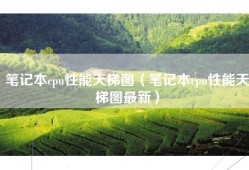笔记本cpu性能天梯图（笔记本cpu性能天梯图最新）