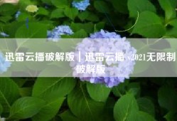 迅雷云播破解版｜迅雷云播 v2021无限制破解版