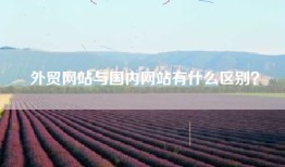 外贸网站与国内网站有什么区别？