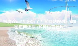 被魔改md5加密坑了？某网站魔改md5加密逆向还原 (多种语言还原)