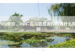 SEM竞价、DSP广告与信息流广告有什么区别