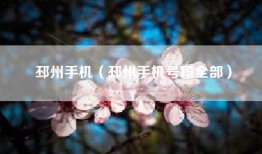 邳州手机（邳州手机号段全部）