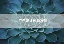 广告设计创意案例