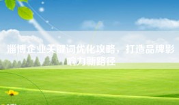 淄博企业关键词优化攻略，打造品牌影响力新路径