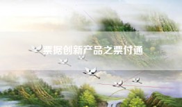 票据创新产品之票付通