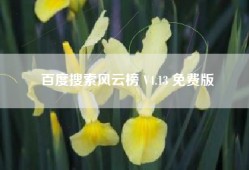 百度搜索风云榜 V4.13 免费版
