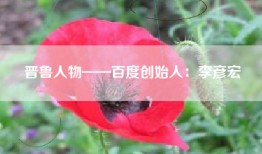 晋鲁人物——百度创始人：李彦宏