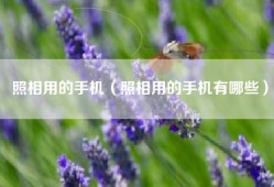 照相用的手机（照相用的手机有哪些）