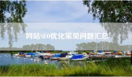 网站SEO优化常见问题汇总