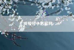 视频号小店官网