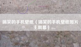 搞笑的手机壁纸（搞笑的手机壁纸图片 主屏幕）