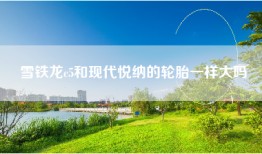 雪铁龙c5和现代悦纳的轮胎一样大吗