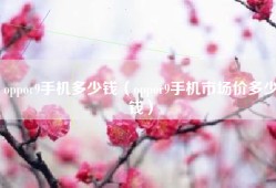 oppor9手机多少钱（oppor9手机市场价多少钱）