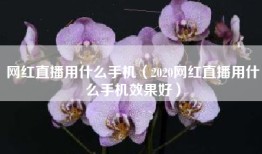 网红直播用什么手机（2020网红直播用什么手机效果好）