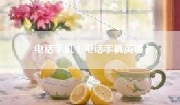 电话手机（电话手机英语）