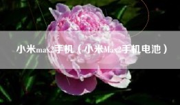 小米max2手机（小米Max2手机电池）