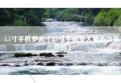 5.5寸手机多大（5.5寸手机多大是多少英寸的）