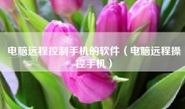 电脑远程控制手机的软件（电脑远程操控手机）