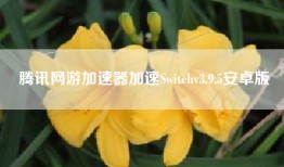 腾讯网游加速器加速Switchv3.9.5安卓版