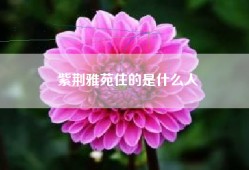 紫荆雅苑住的是什么人