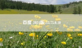 百度 2024版v13.75.0.10