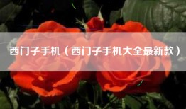 西门子手机（西门子手机大全最新款）