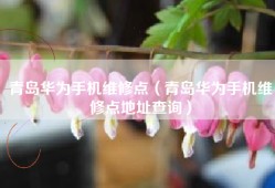 青岛华为手机维修点（青岛华为手机维修点地址查询）