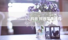 ios collectionview 抖音 抖音苹果插件