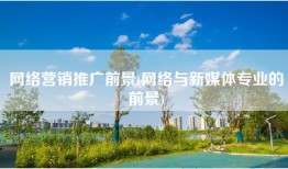 网络营销推广前景(网络与新媒体专业的前景)