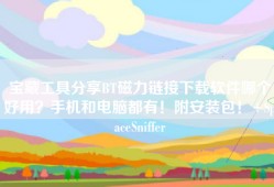 宝藏工具分享BT磁力链接下载软件哪个好用？手机和电脑都有！附安装包！+SpaceSniffer