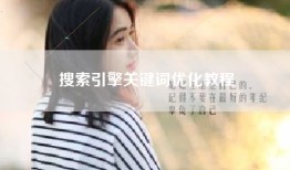 搜索引擎关键词优化教程