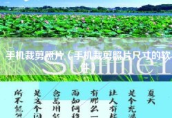 手机裁剪照片（手机裁剪照片尺寸的软件）